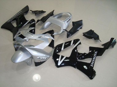 00-01 Black Silver Honda CBR900RR 929 Motorcycle Fairings