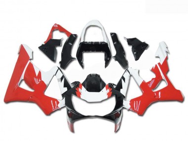 00-01 Black White Red Honda CBR900RR 929RR Motorcycle Fairings