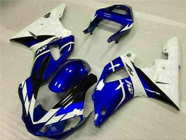 00-01 Blue Yamaha YZF R1 Motorcycle Fairing Kits & Plastic