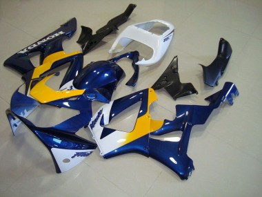 00-01 Blue Yellow Honda CBR900RR 929 Motorcycle Fairings