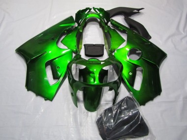 00-01 Green Kawasaki ZX12R Motorcycle Bodywork