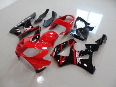 00-01 Red Black Honda CBR900RR 929 Motorcycle Fairings