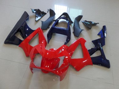 00-01 Red Dark Blue Honda CBR900RR 929 Motorcycle Fairings