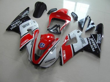 00-01 Red White Yamalube Race Yamaha YZF R1 Motorcycle Fairings