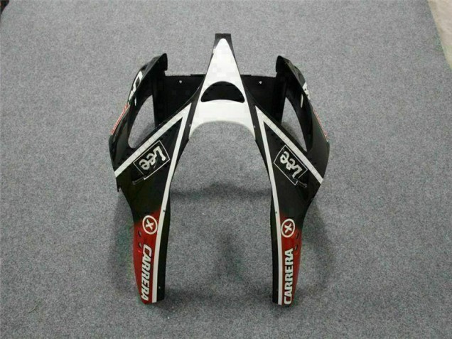 00-02 Black White Eurobet Kawasaki ZX6R Motorcycle Fairings