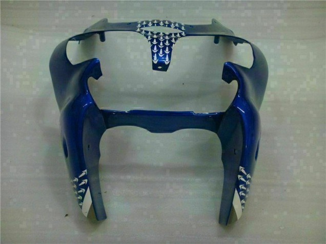 00-02 Blue Kawasaki ZX6R Motorcycle Bodywork