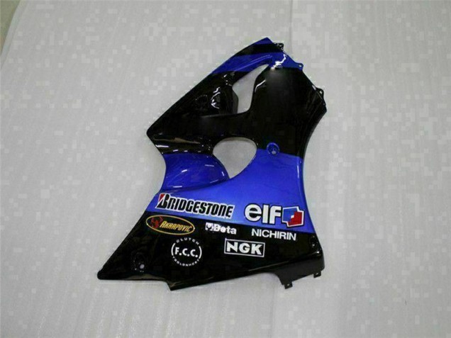 00-02 Blue Kawasaki ZX6R Motorcycle Fairing