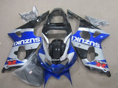 00-02 Blue White Decal Suzuki GSXR 1000 Motorcycle Fairing