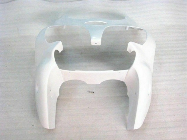 00-02 Glossy White Kawasaki ZX6R Motorcycle Fairings