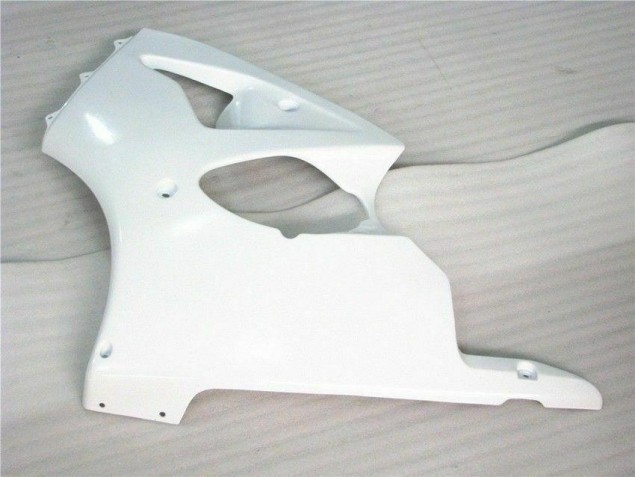 00-02 Glossy White Kawasaki ZX6R Motorcycle Fairings