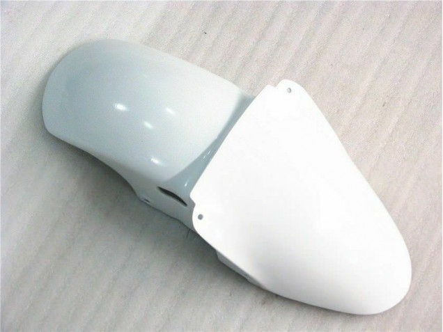 00-02 Glossy White Kawasaki ZX6R Motorcycle Fairings