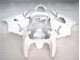 00-02 Glossy White Kawasaki ZX6R Motorcycle Fairings