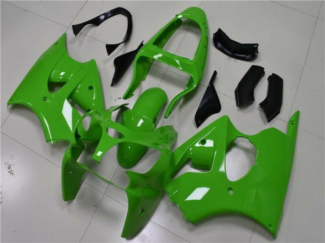 00-02 Green Kawasaki ZX6R Motorcycle Fairing