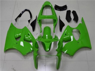 00-02 Green Kawasaki ZX6R Motorcycle Fairing