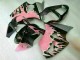 00-02 Pink Kawasaki ZX6R Motorcycle Fairings