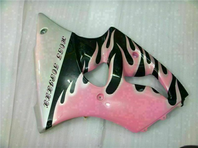 00-02 Pink Kawasaki ZX6R Motorcycle Fairings