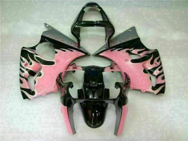 00-02 Pink Kawasaki ZX6R Motorcycle Fairings