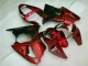 00-02 Red Black Kawasaki ZX6R Motorcycle Fairings