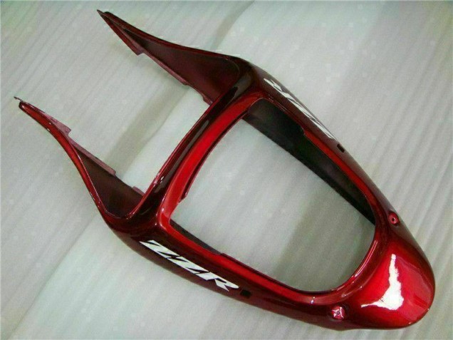 00-02 Red Black Kawasaki ZX6R Motorcycle Fairings