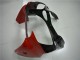 00-02 Red Black White Kawasaki ZX6R Motorcycle Fairings