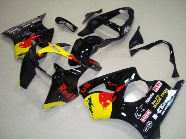 00-02 Red Bull Kawasaki ZX6R Motorcycle Fairings