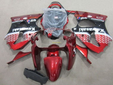 00-02 Red Kawasaki ZX6R Motorcycle Bodywork