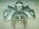 00-02 Silver Kawasaki ZX6R Motorcycle Fairings