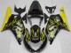 01-03 Black Suzuki GSXR 600/750 Motorcycle Fairings