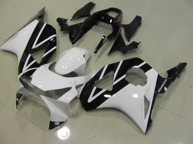 02-03 White Black Honda CBR900RR 954 Motorcycle Fairings