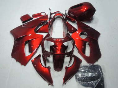 02-06 Red Kawasaki ZX12R Motorcycle Fairings