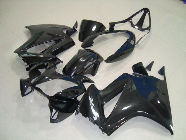 02-13 Matte Black Honda VFR800 Motorcycle Fairings