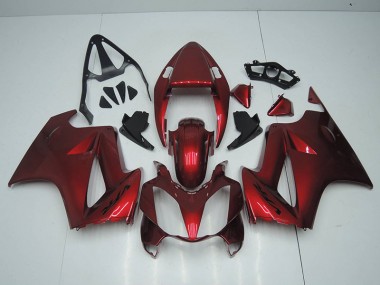 02-13 Red Honda VFR800 Motorcycle Fairings