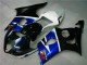 03-04 Black Blue Suzuki GSXR 1000 Full Motorcycle Fairing Kits