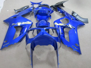 03-04 Blue 636 Kawasaki ZX6R Motorcycle Fairings