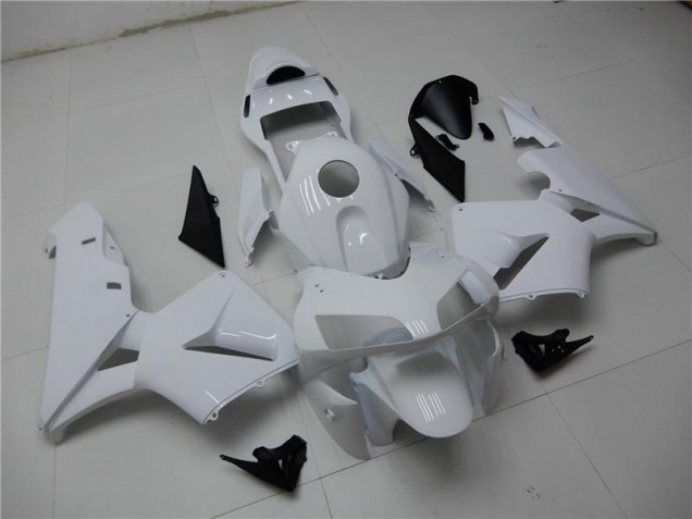 03-04 Glossy White Honda CBR600RR Motorcycle Fairings