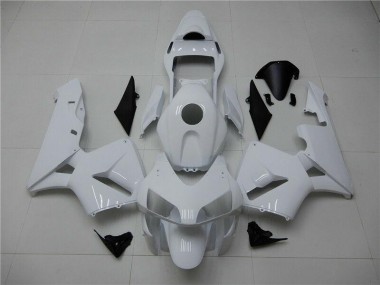 03-04 Glossy White Honda CBR600RR Motorcycle Fairings