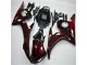 03-05 Black Red Flame Yamaha YZF R6 Motorcycle Fairings