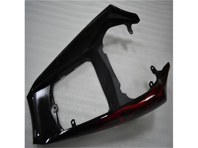 03-05 Black Red Flame Yamaha YZF R6 Motorcycle Fairings