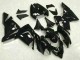 03-05 Glossy Black Kawasaki ZX10R Motorcycle Fairings