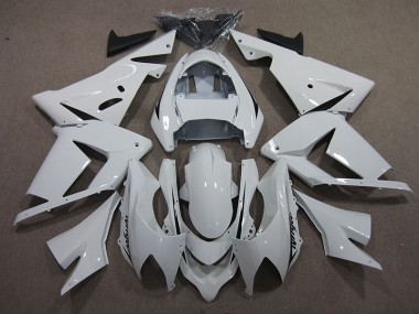 03-05 White Ninja Kawasaki ZX10R Motorcycle Fairings