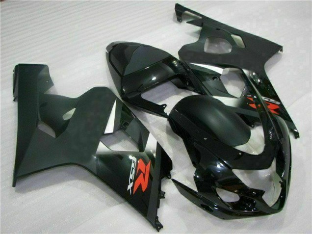 04-05 Black Suzuki GSXR 600/750 Motorcycle Fairings