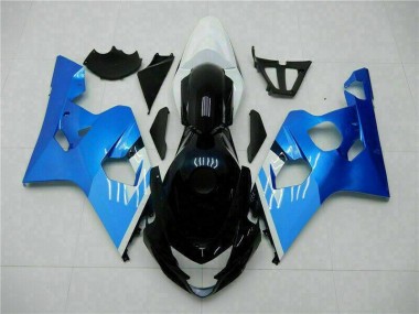 04-05 Blue Black Suzuki GSXR 600/750 Motorcycle Fairings