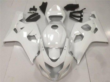 04-05 Glossy White Suzuki GSXR 600/750 Motorcycle Fairings