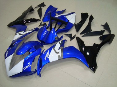 04-06 Blue Black White Yamaha YZF R1 Motorcycle Fairings