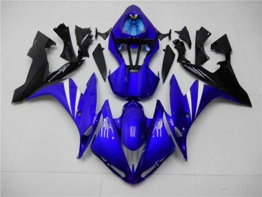 04-06 Blue Black Yamaha YZF R1 Motorcycle Fairings