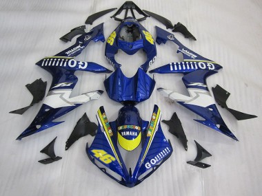 04-06 Blue Go 46 Yamaha YZF R1 Motorcycle Fairings