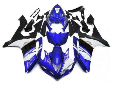 04-06 Blue White Black Yamaha YZF R1 Motorcycle Fairing