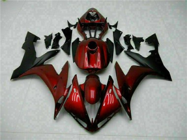 04-06 Red Black Yamaha YZF R1 Motorcycle Fairings