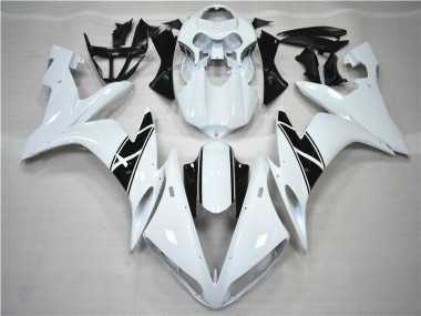 04-06 White Black Yamaha YZF R1 Motorcycle Fairings