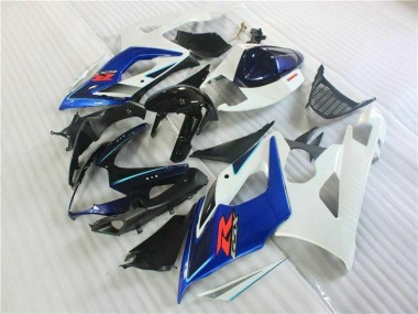 05-06 Black Blue White Suzuki GSXR 1000 Motorcycle Fairings